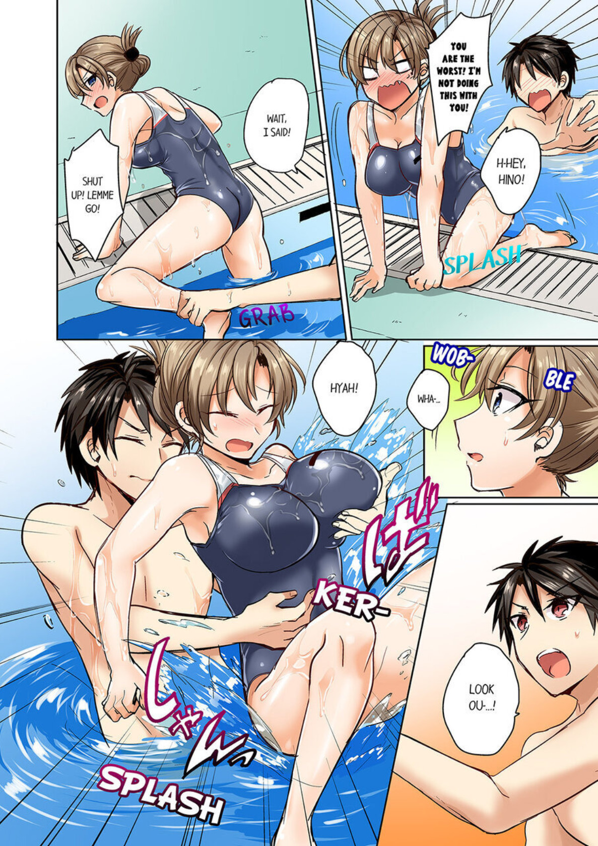 Hentai Manga Comic-My Swimsuit Slipped... And it went in!? A Mixed Synchronized Swimming Club with More Than Just Nip Slips in Store! ~ 1-Read-20